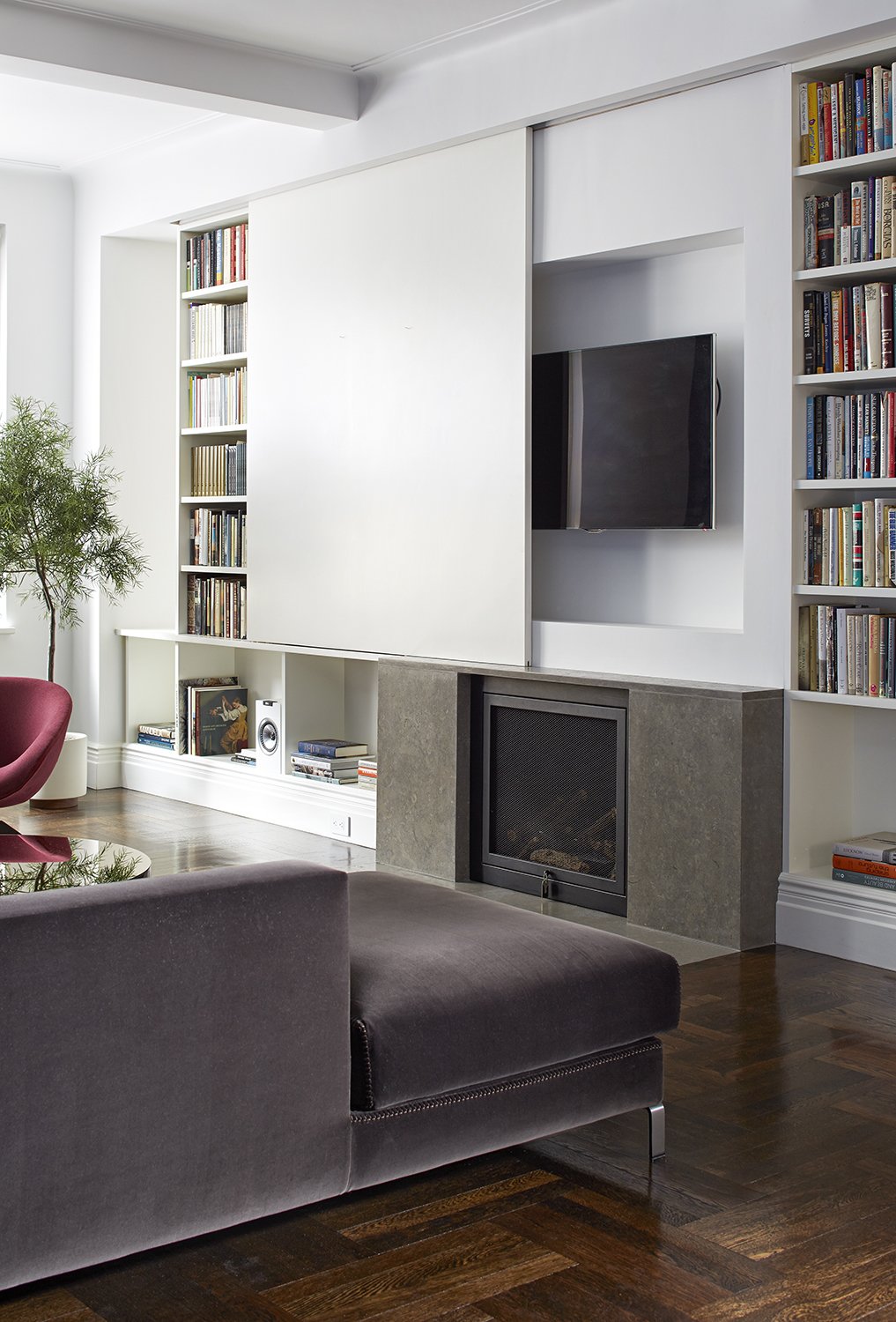 hiding your tv interior decor blog acme real estate Los Angeles inspiration